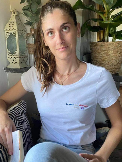 T-shirt Femme Le Frenchy Blanc