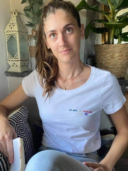 T-shirt Femme Le Frenchy Blanc