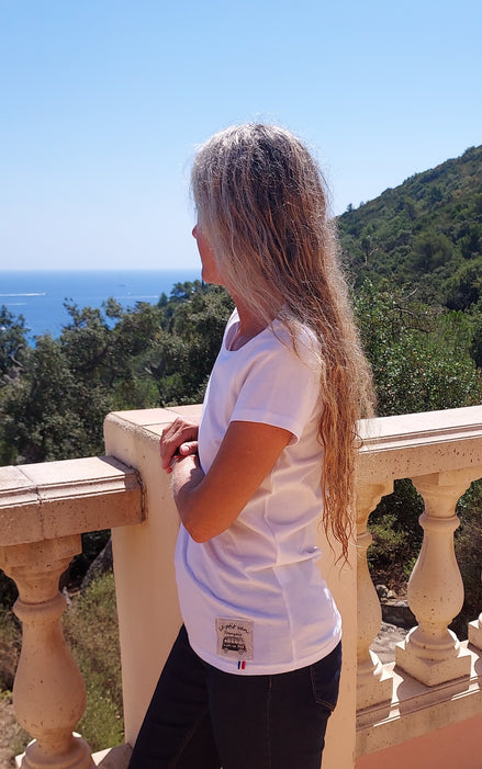 T-shirt Femme Classique Blanc