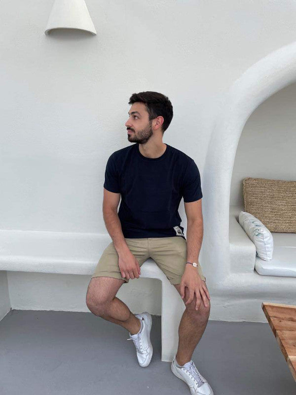 T-shirt Classique Bleu Marine