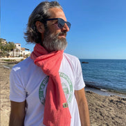 Echarpe DUNE Corail