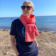 Echarpe DUNE Corail