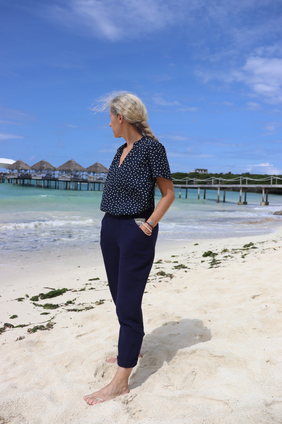 Pantalon Atlantic Marine