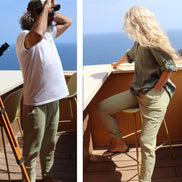 Pantalon Atlantic Kaki
