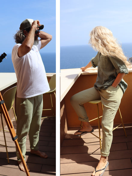 Pantalon Atlantic Kaki