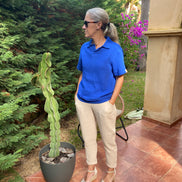 Polo Esterel bleu roy