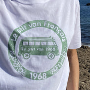 T-shirt Amande Safari Blanc