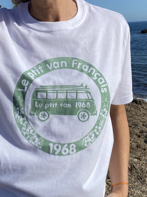 T-shirt Amande Safari Blanc