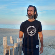 T-shirt Shark & Surf Bleu Marine