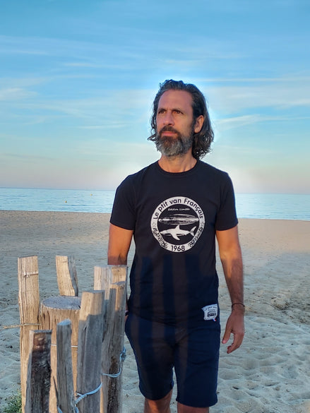 T-shirt Shark & Surf Bleu Marine