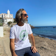 T-shirt Amande Safari Blanc