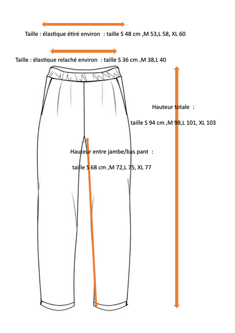 Pantalon Atlantic Sable