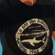 T-shirt Shark & Surf Bleu Marine