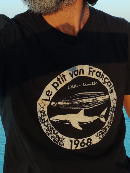 T-shirt Shark & Surf Bleu Marine