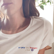 T-shirt Femme Le Frenchy Blanc