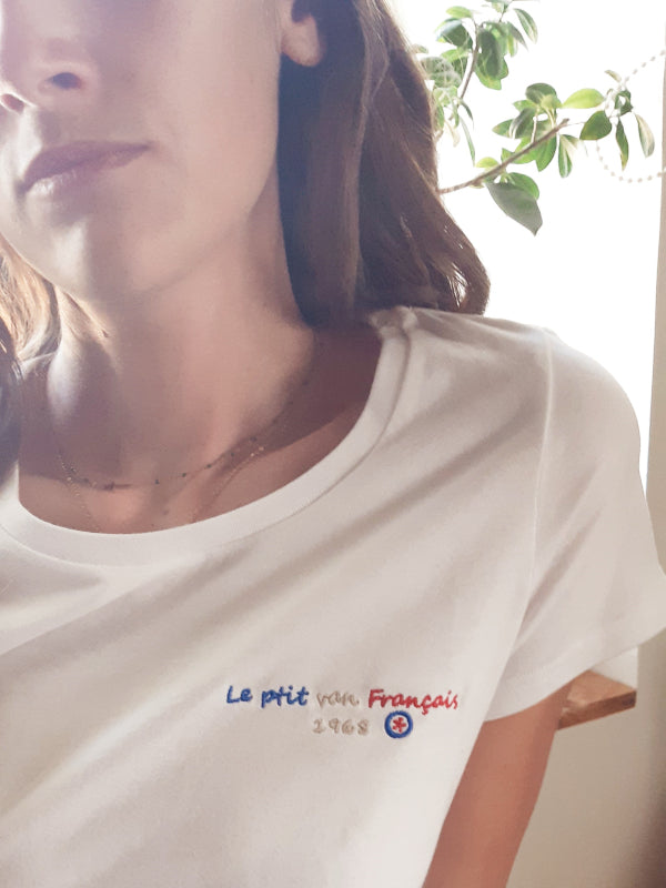 T-shirt Femme Le Frenchy Blanc