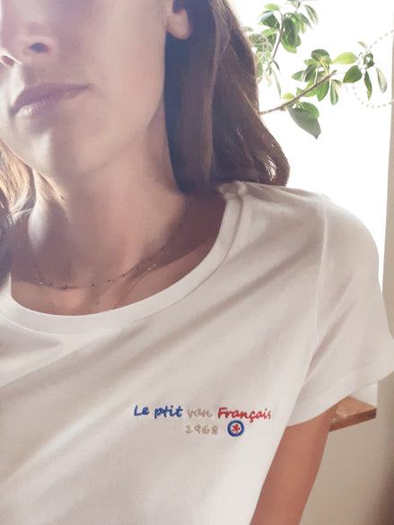 T-shirt Femme Le Frenchy Blanc
