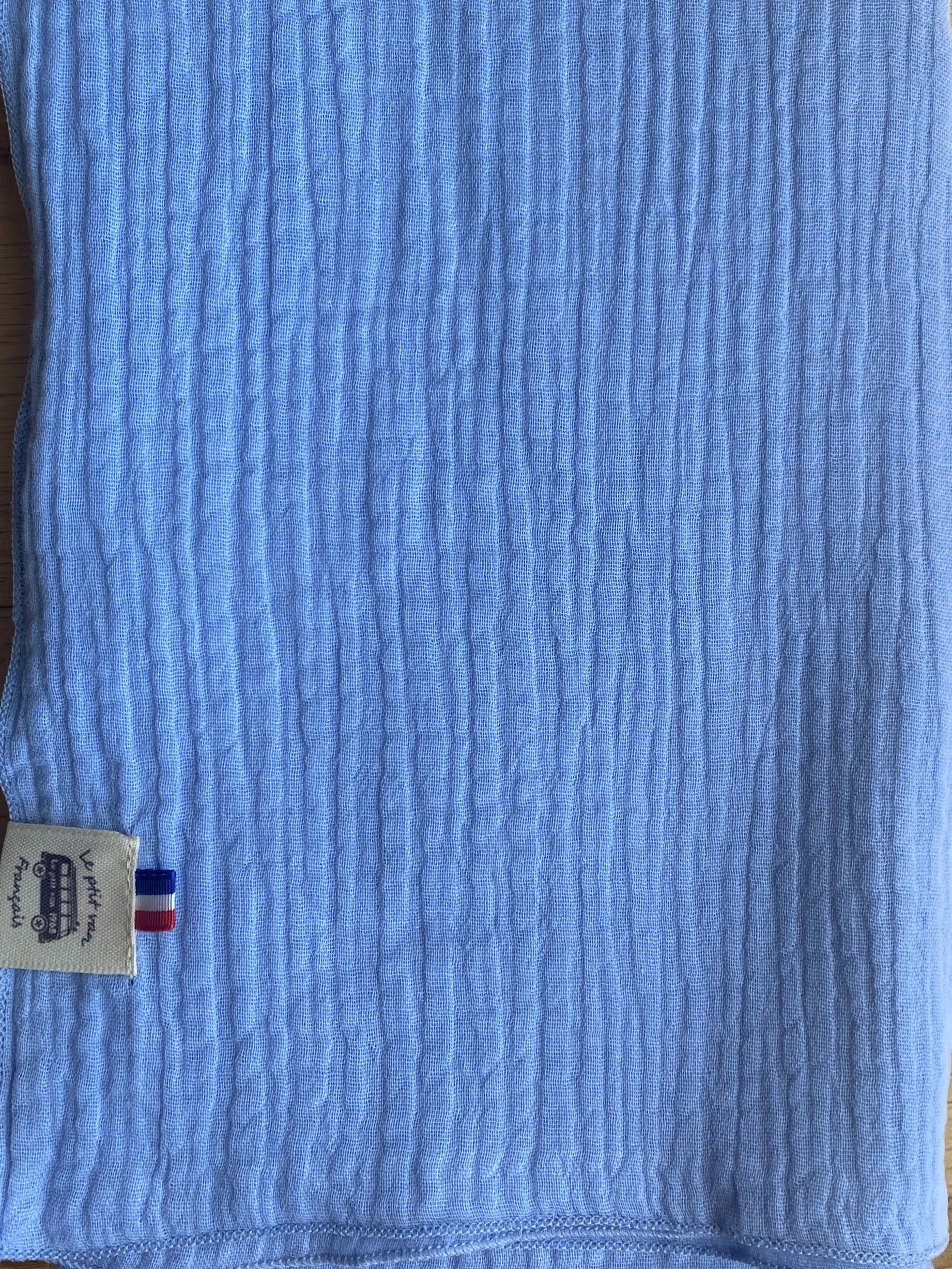 Echarpe DUNE bleu d'été