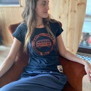 T-shirt Femme Safari Bleu