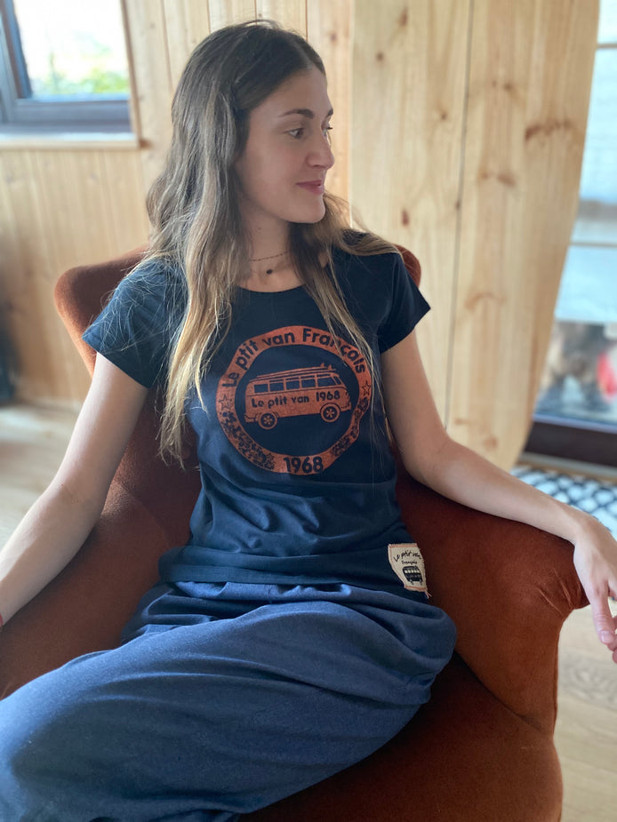 T-shirt Femme Safari Bleu