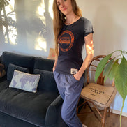 T-shirt Femme Safari Bleu
