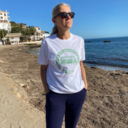 T-shirt Amande Safari Blanc