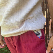 Pantalon Atlantic Bordeaux des vignes