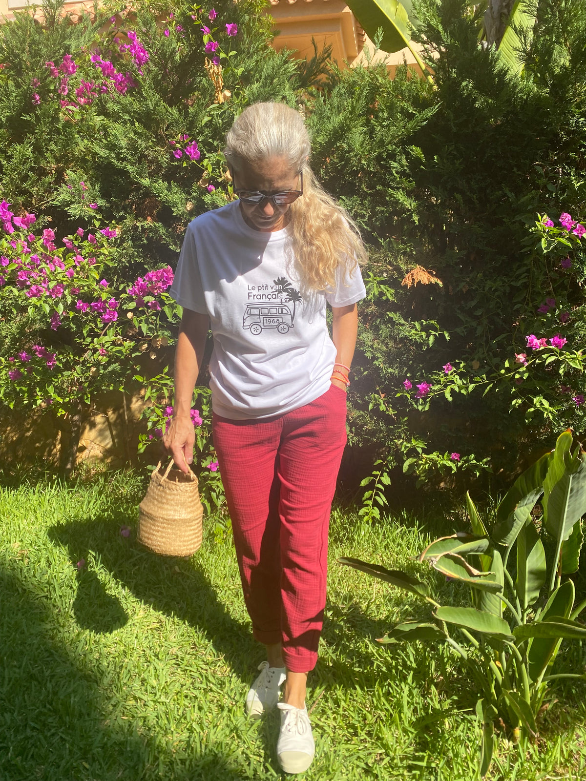 Pantalon Atlantic Bordeaux des vignes