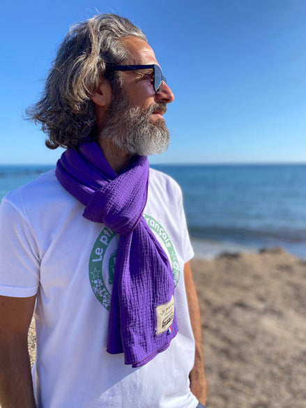 Echarpe DUNE Violette