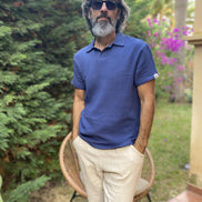 Polo Esterel bleu océan