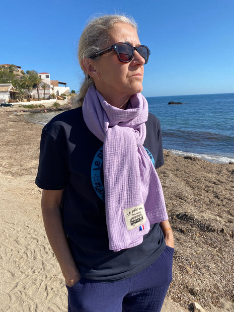 Echarpe DUNE Lilas