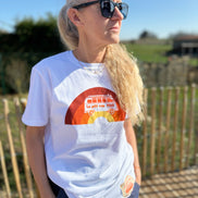 T-shirt Sunshine Blanc