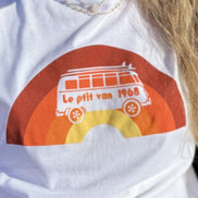 T-shirt Sunshine Blanc