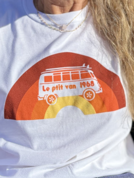 T-shirt Sunshine Blanc