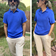 Polo Esterel bleu roy
