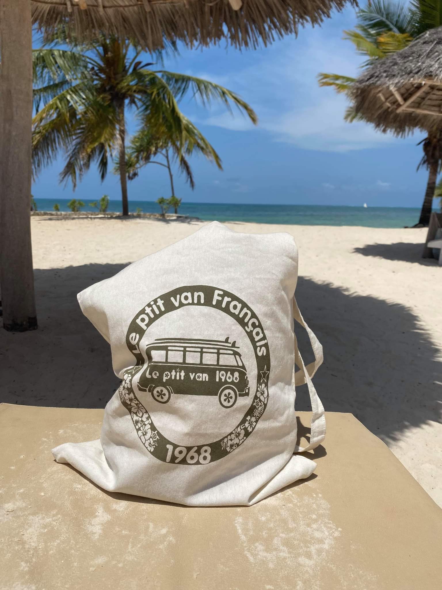 Tote Bag Savane Kaki