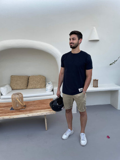 T-shirt Classique Bleu Marine