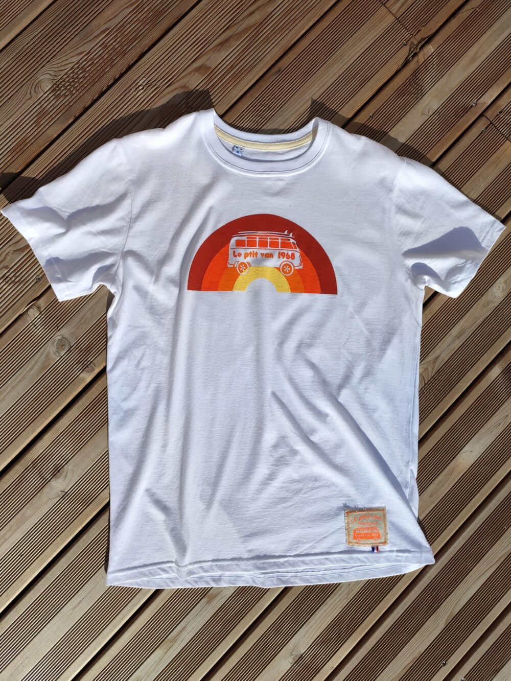 T-shirt Sunshine Le ptit van Français 1968